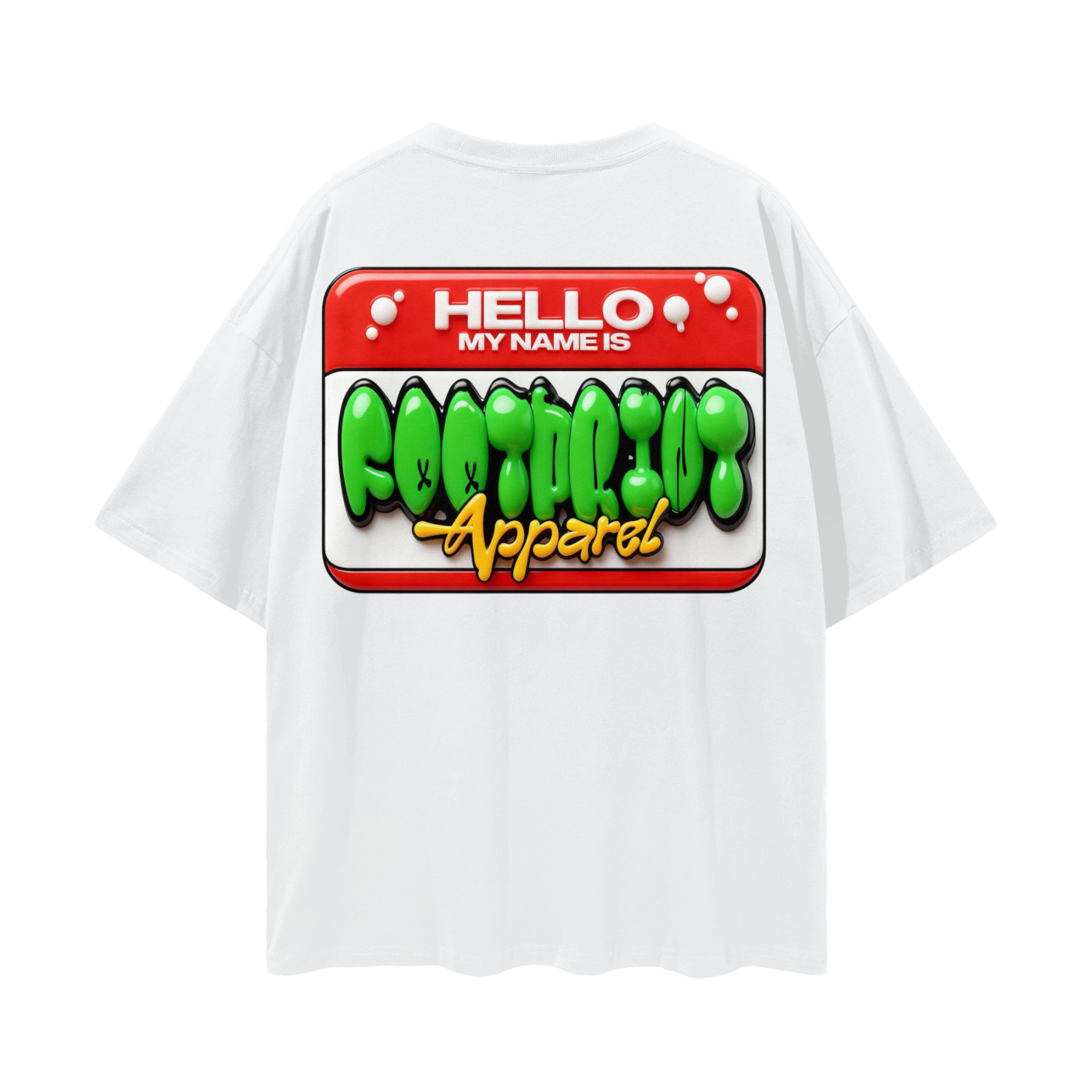 Streetwear HELLO® TEE - Footprint Apparel