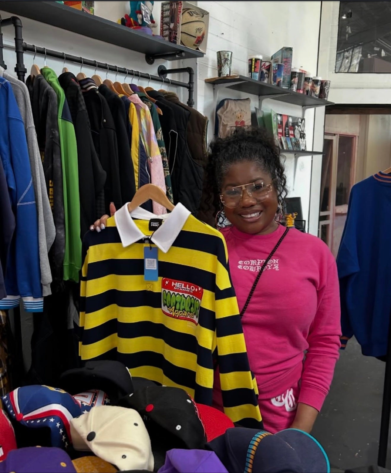 Community wearing Footprint Apparel