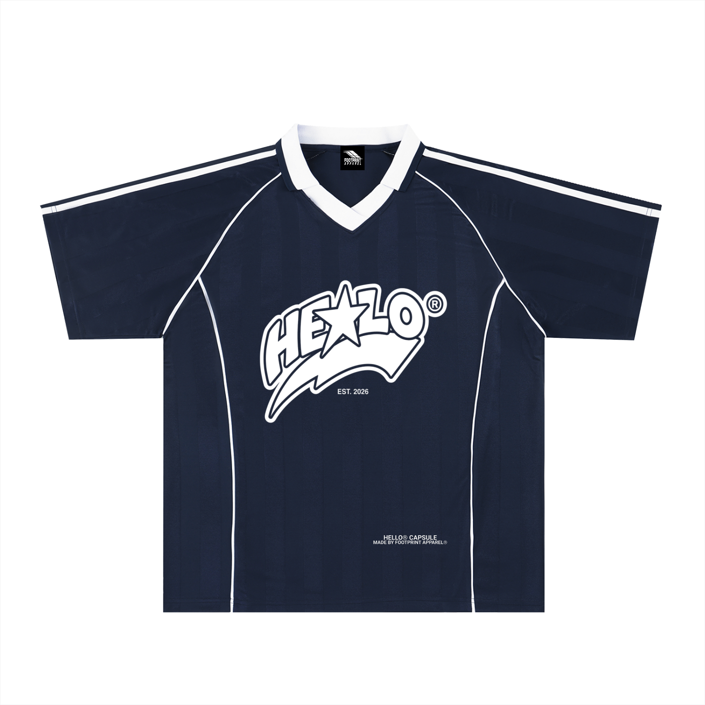 HELLO® ATHLETICS Team Soccer Jersey - Footprint Apparel