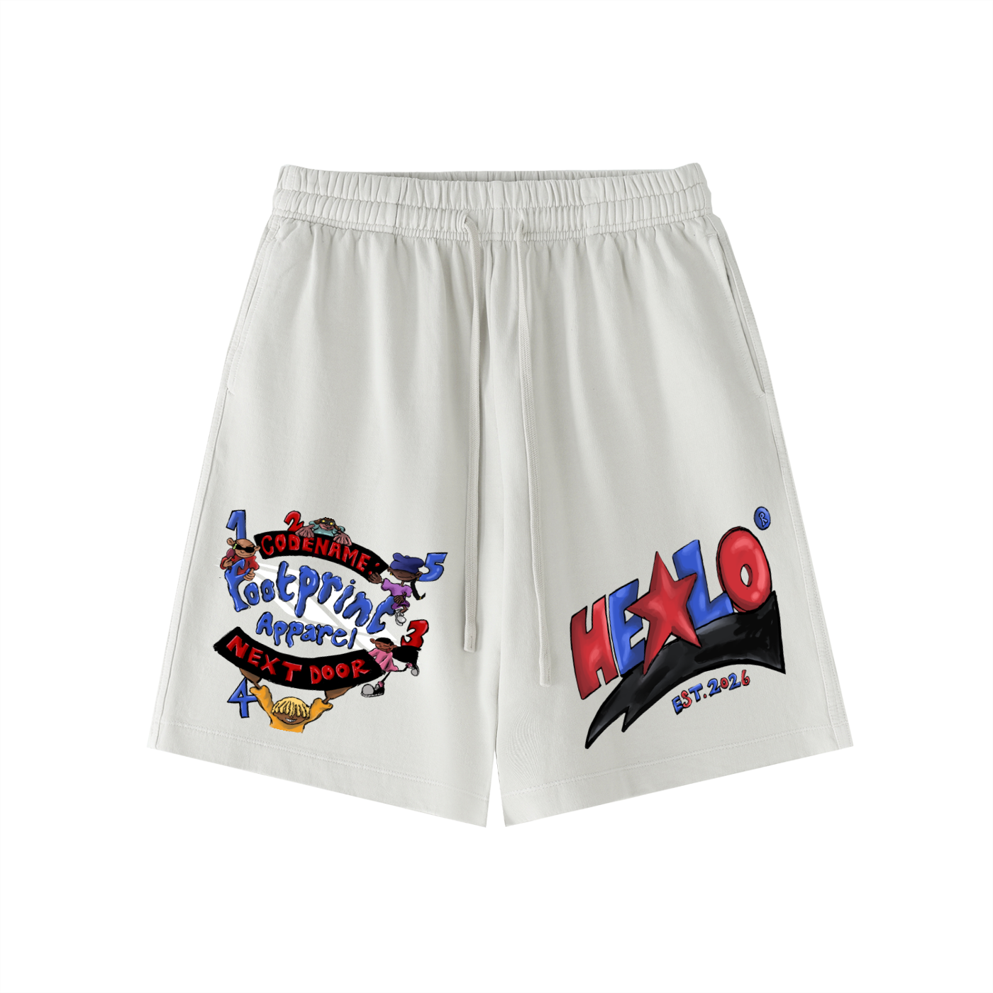HELLO®: PART II Shorts - Footprint Apparel