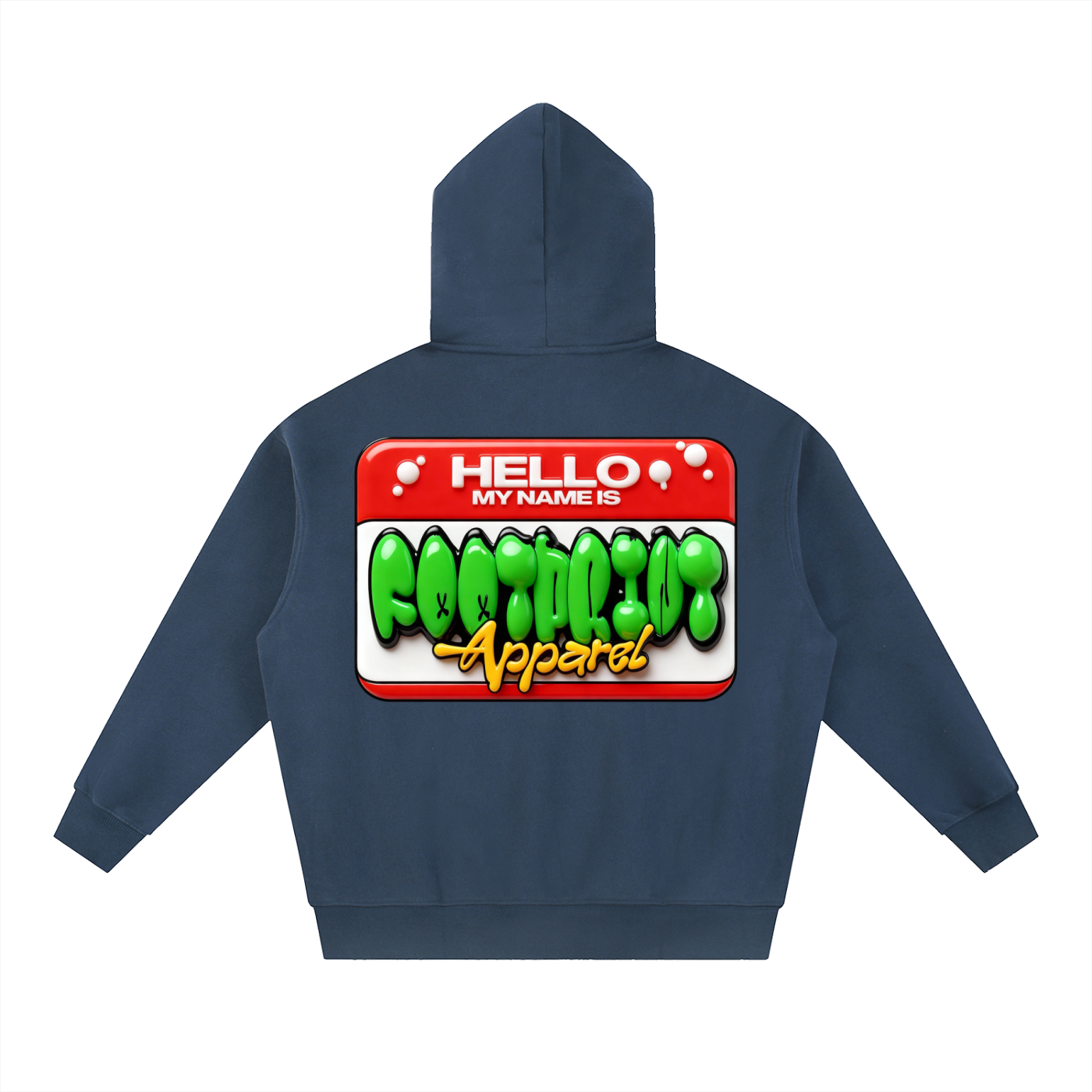 Streetwear HELLO® Boxy Hoodie