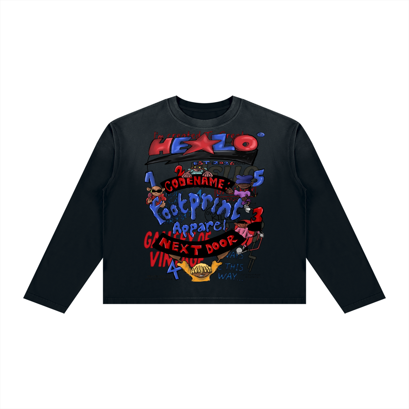 CODENAME® SERIES Long Sleeve - Footprint Apparel