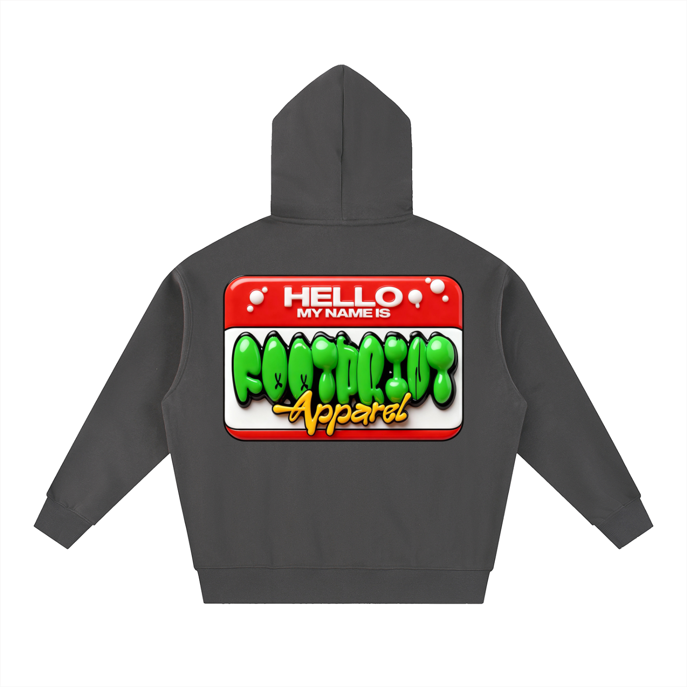 Streetwear HELLO® Boxy Hoodie