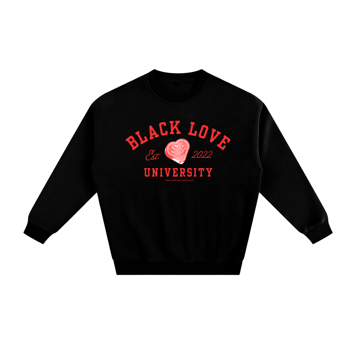 RED | "Love 101"Crewneck