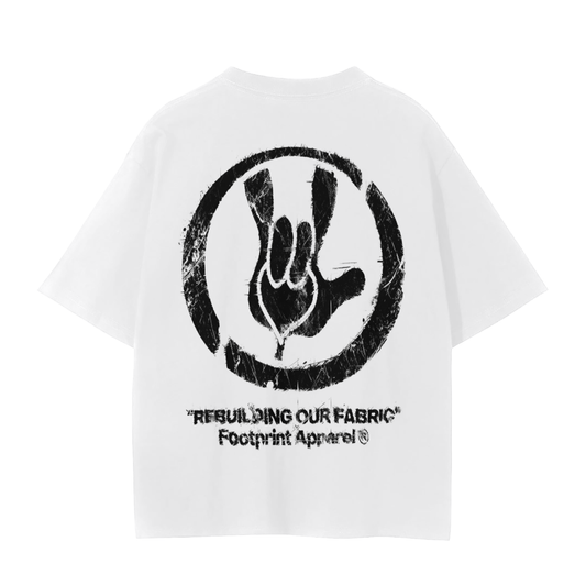 BROADCAST THE REVOLUTION TEE | WHITE ODMPOD