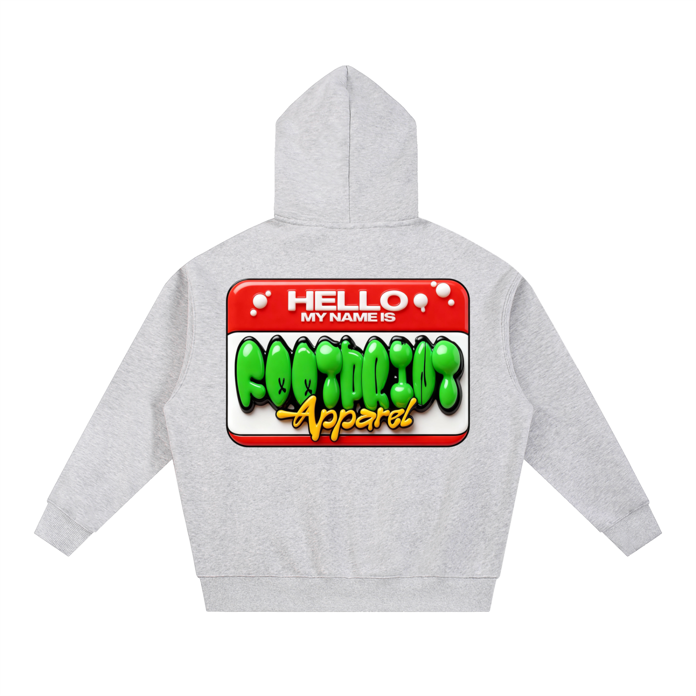Streetwear HELLO® Boxy Hoodie