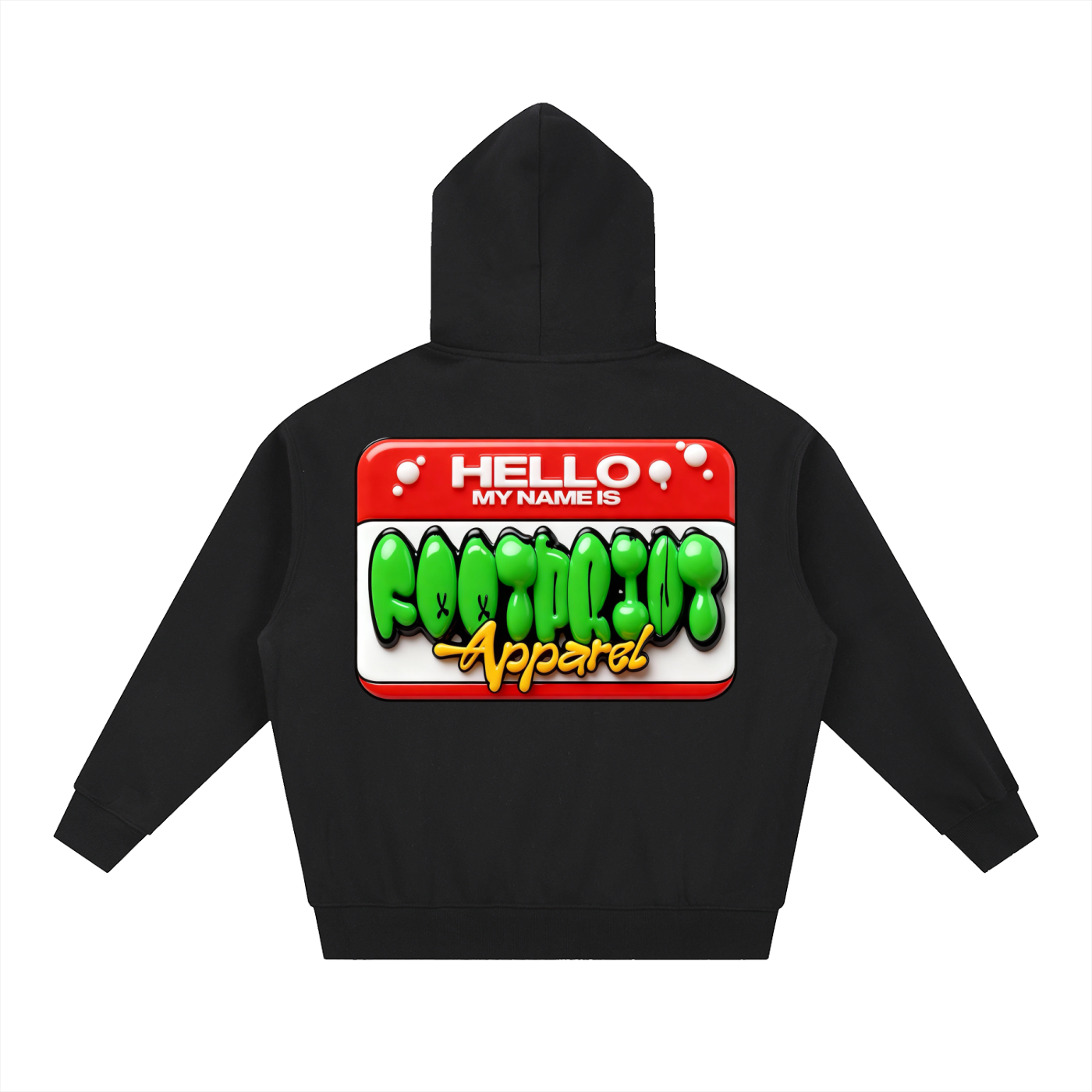 Streetwear HELLO® Boxy Hoodie
