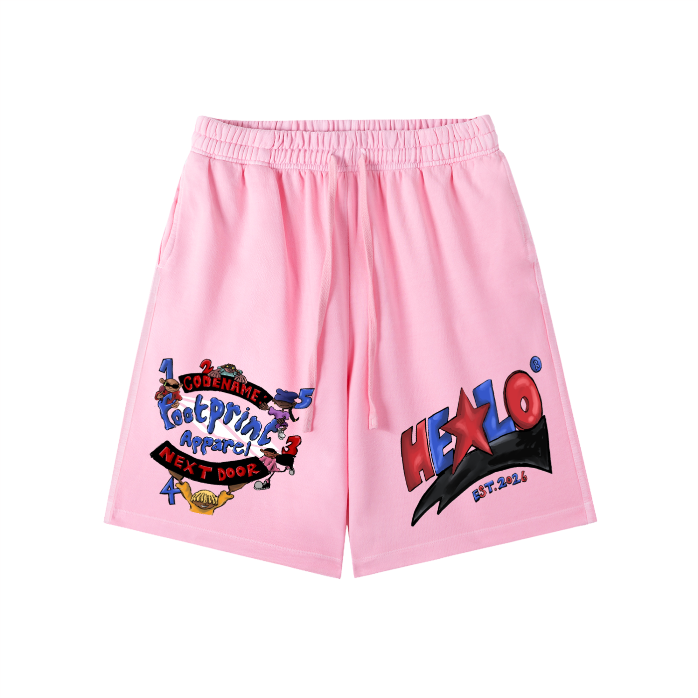 HELLO®: PART II Shorts - Footprint Apparel