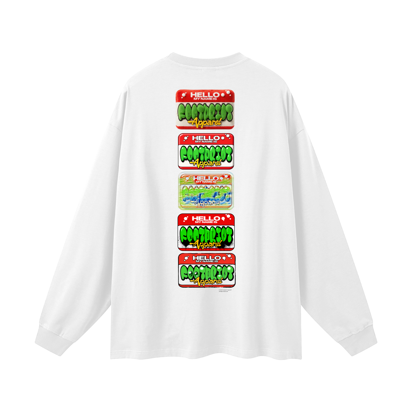 WHITE “The Roll Call®” Long Sleeve