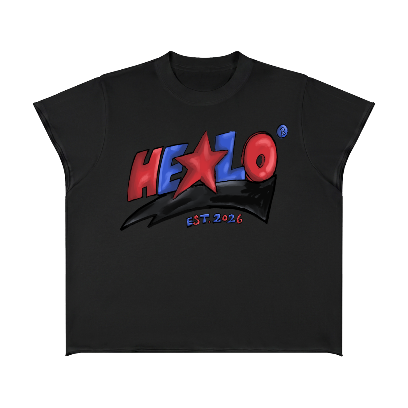 HELLO®: PART II Cut-Off Shirt - Footprint Apparel