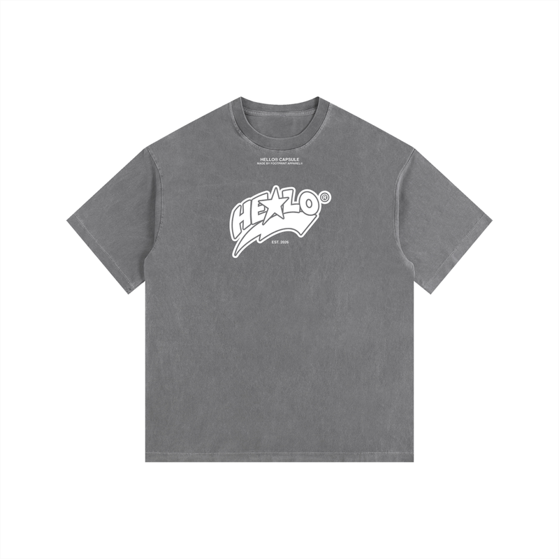 HELLO® WORLD Vintage T-Shirt - Footprint Apparel