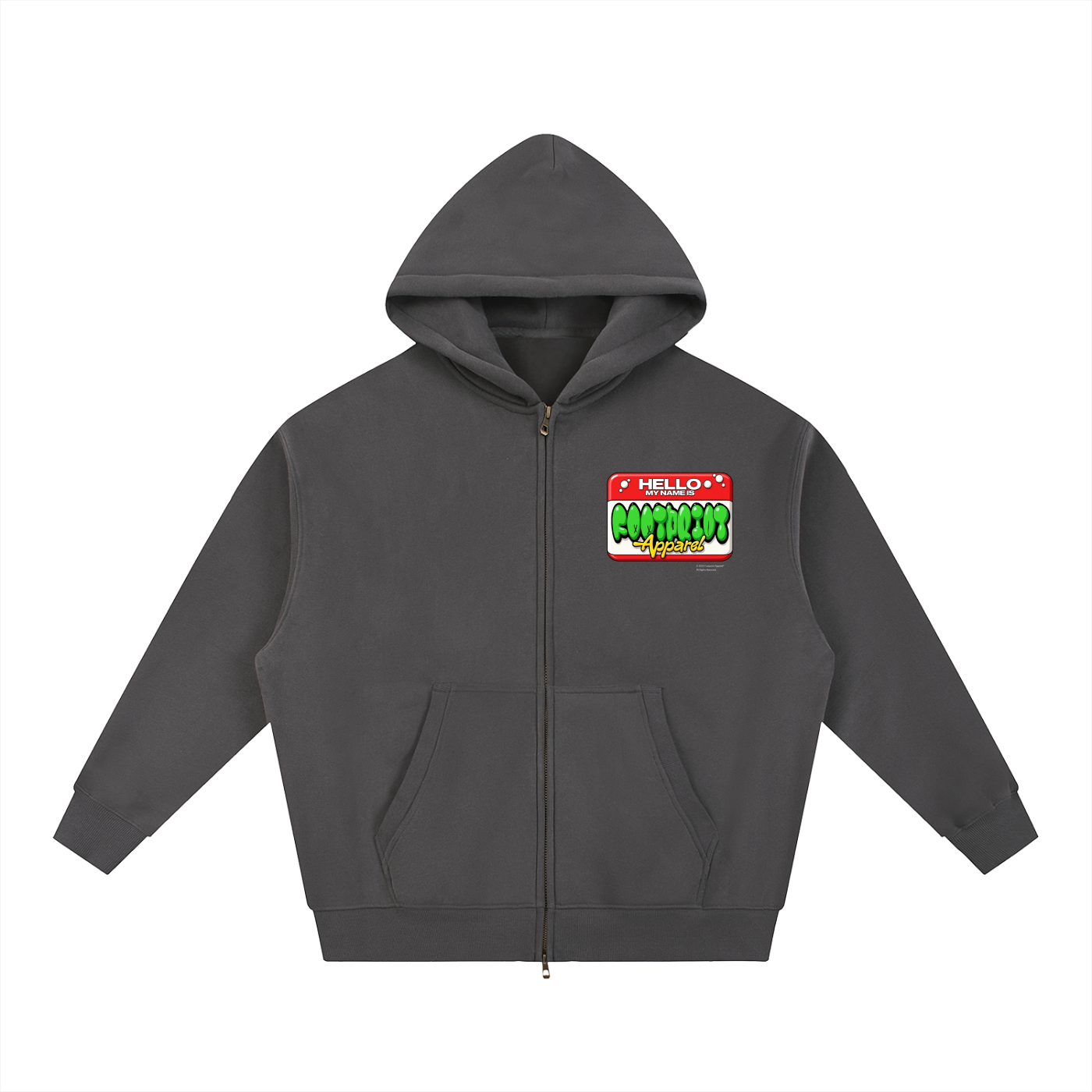 Streetwear HELLO® Boxy Hoodie