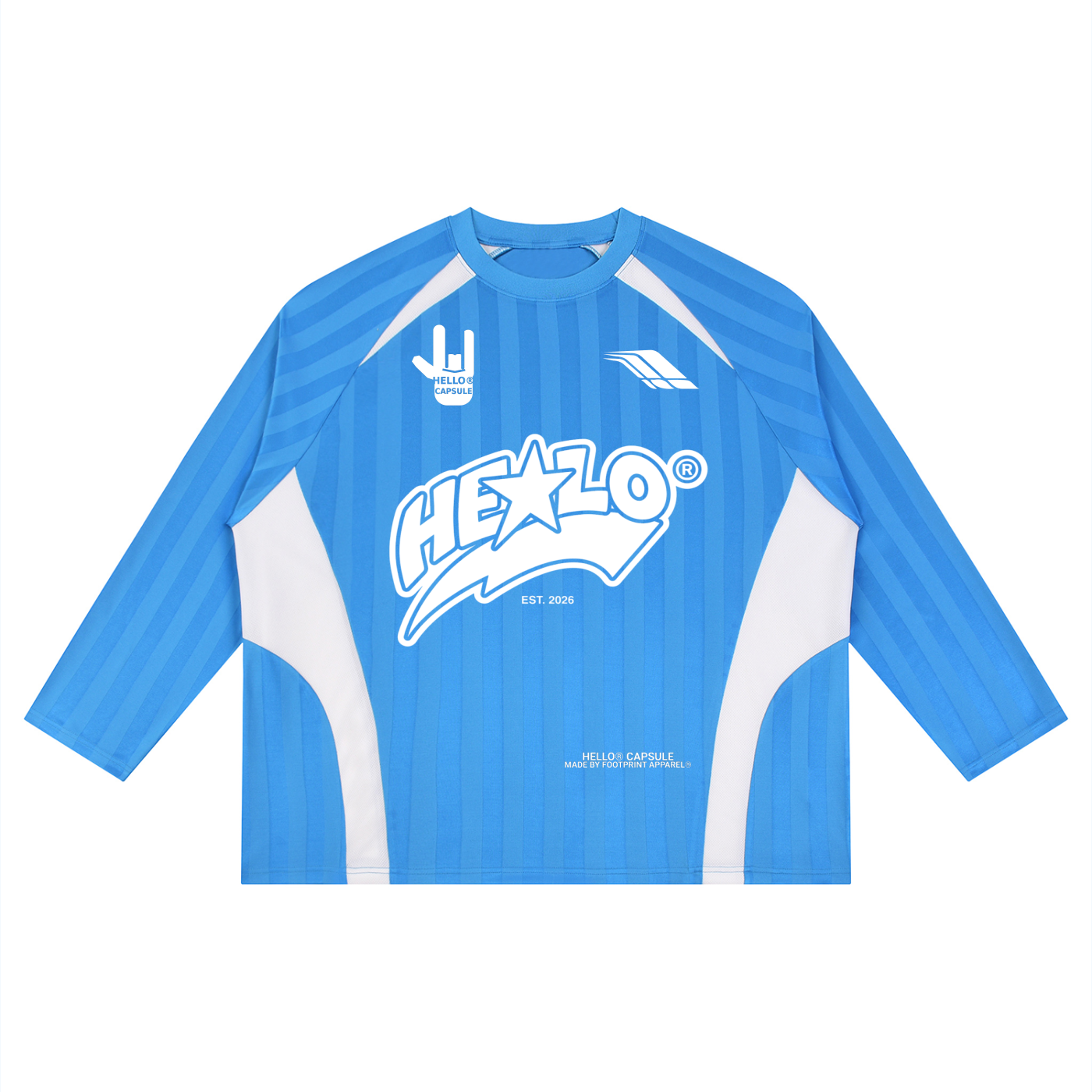 HELLO® ATHLETICS Club Soccer Jersey - Footprint Apparel