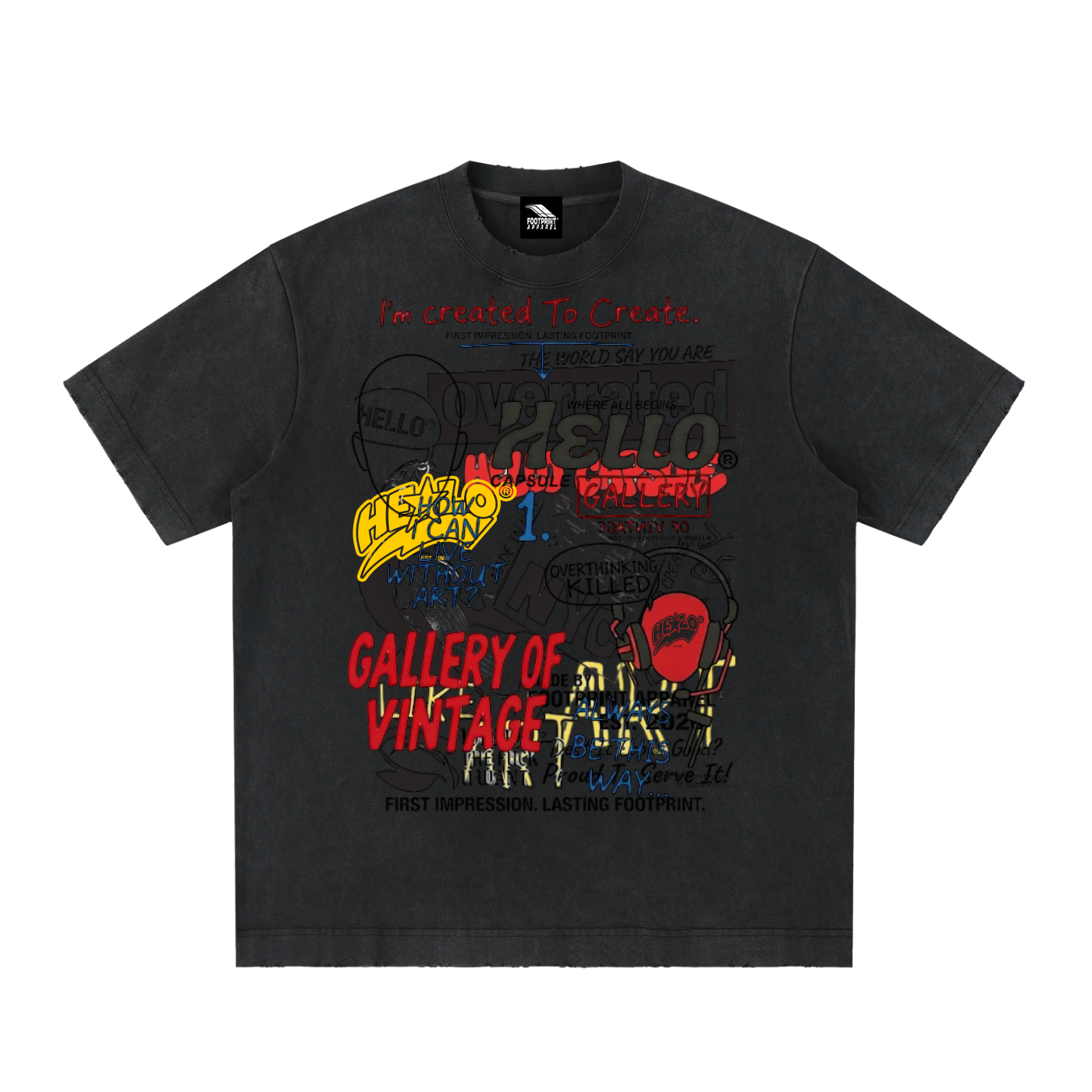 Footprint Apparel / HELLO® GALLERY OF VINTAGE Shirt