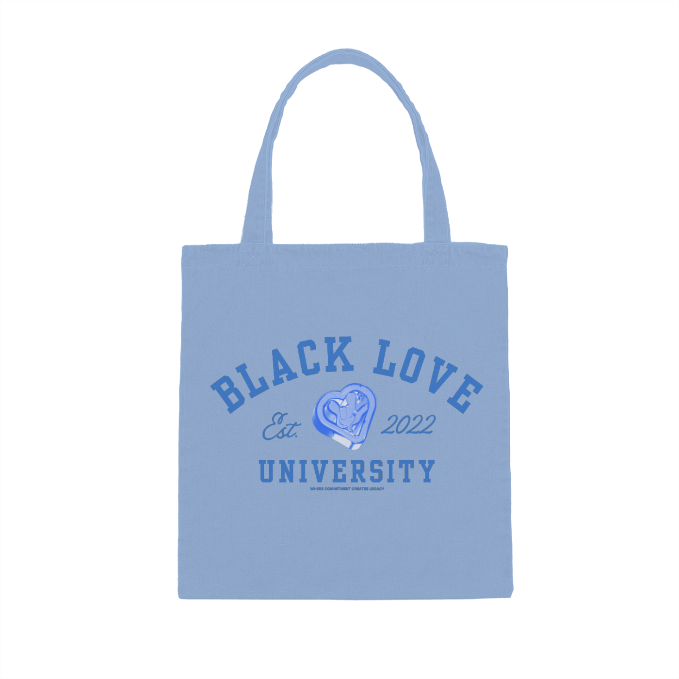 BLUE| "Love 101" Tote Bag