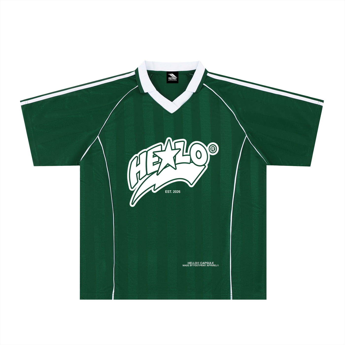 HELLO® ATHLETICS Team Soccer Jersey - Footprint Apparel