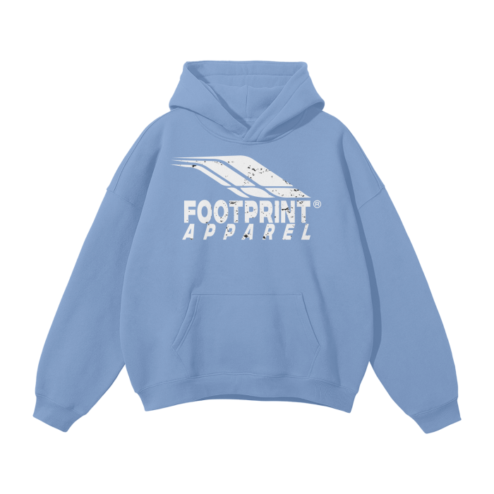 Cotton Graphic Hoodie | Cotton Pullover Hoodie | Footprint Apparel