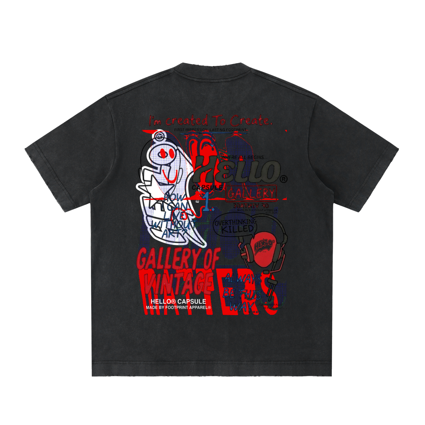 Footprint Apparel / HELLO® GALLERY OF VINTAGE Shirt