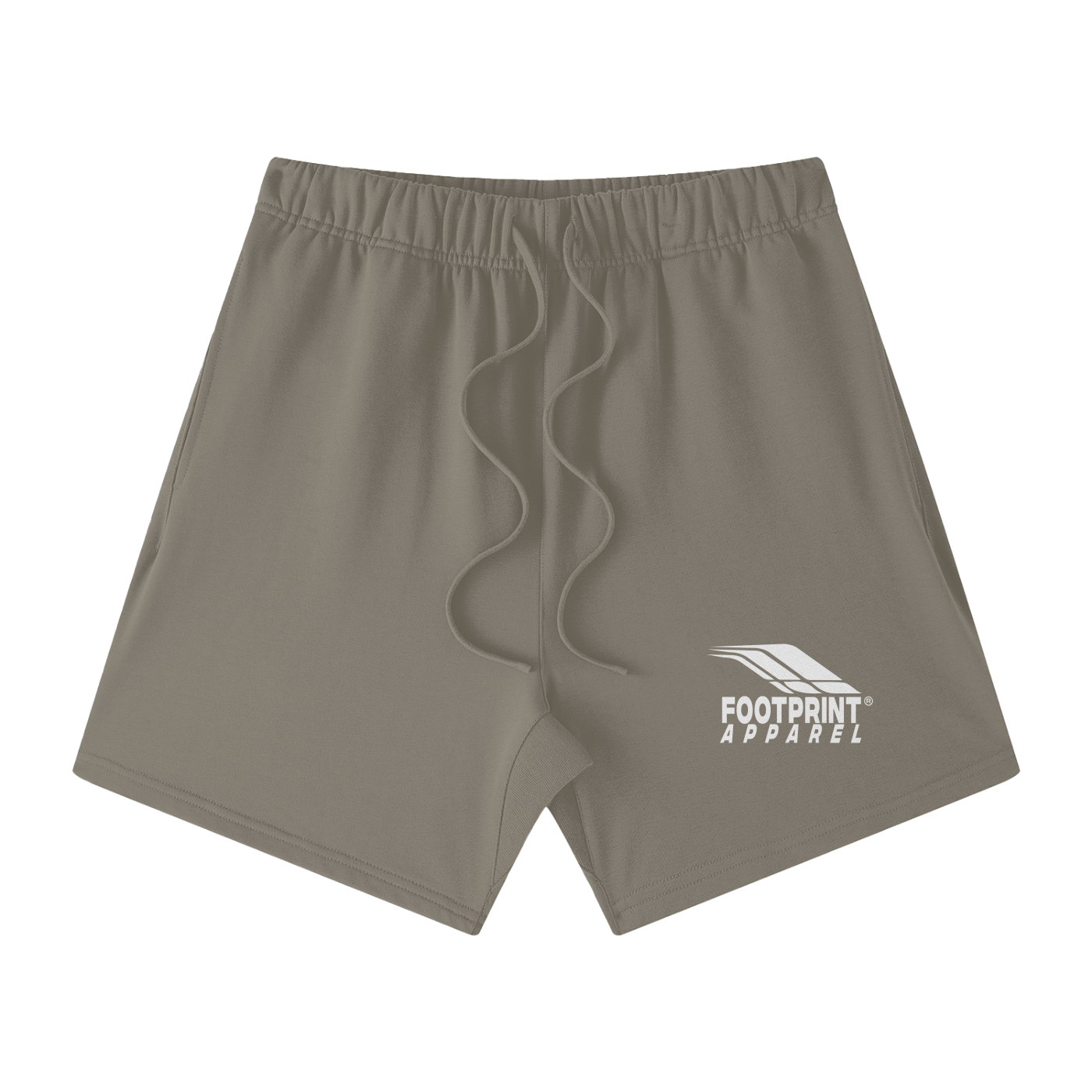 Streetwear Unisex Heavyweight Earth Tone Loose Fit Cotton Shorts ODMPOD