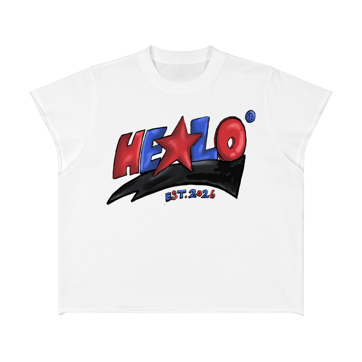 HELLO®: PART II Cut-Off Shirt - Footprint Apparel