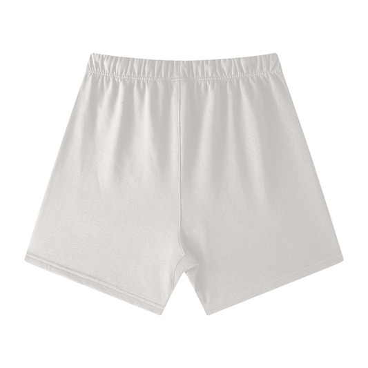 Streetwear Unisex Heavyweight Earth Tone Loose Fit Cotton Shorts ODMPOD