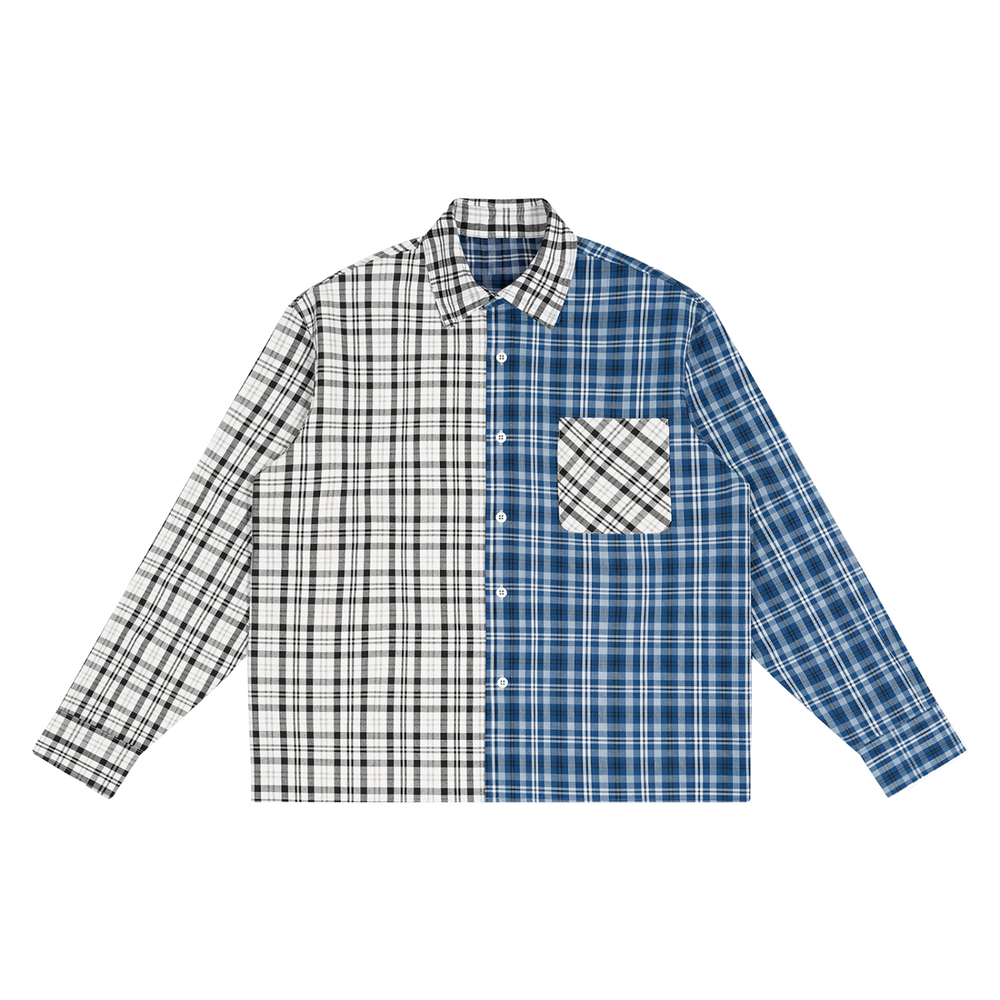 Footprint Apparel men's streetwear — CODENAME: HELLO® Flannel, front view