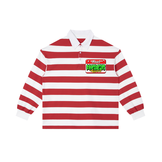 HELLO® Rugby Polo (R&W)