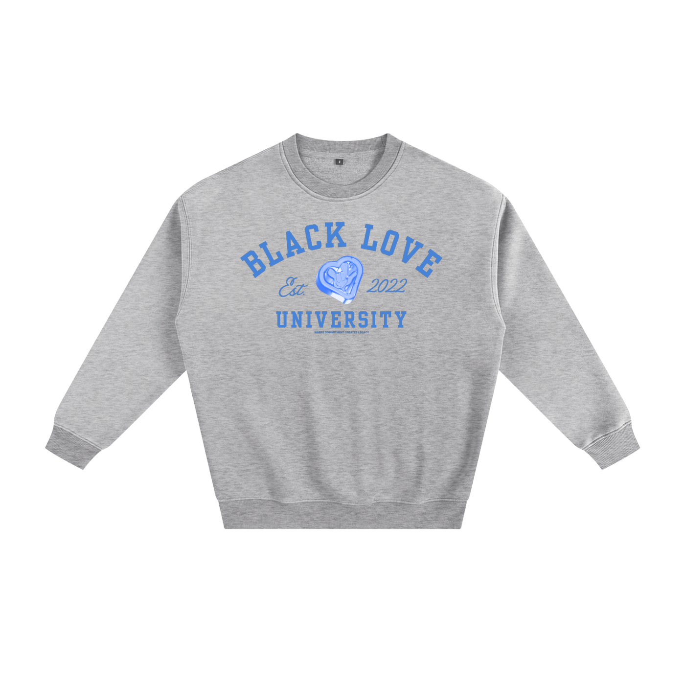 BLUE | "Love 101" Crewneck