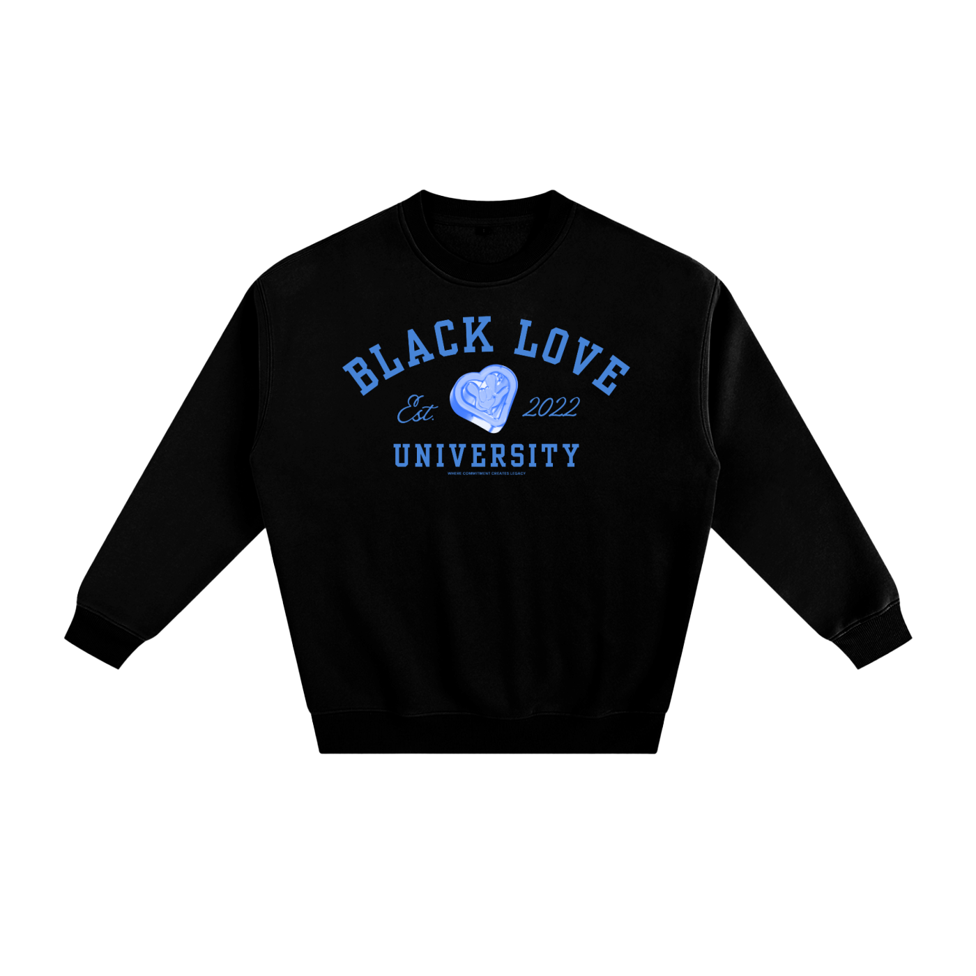 BLUE | "Love 101" Crewneck