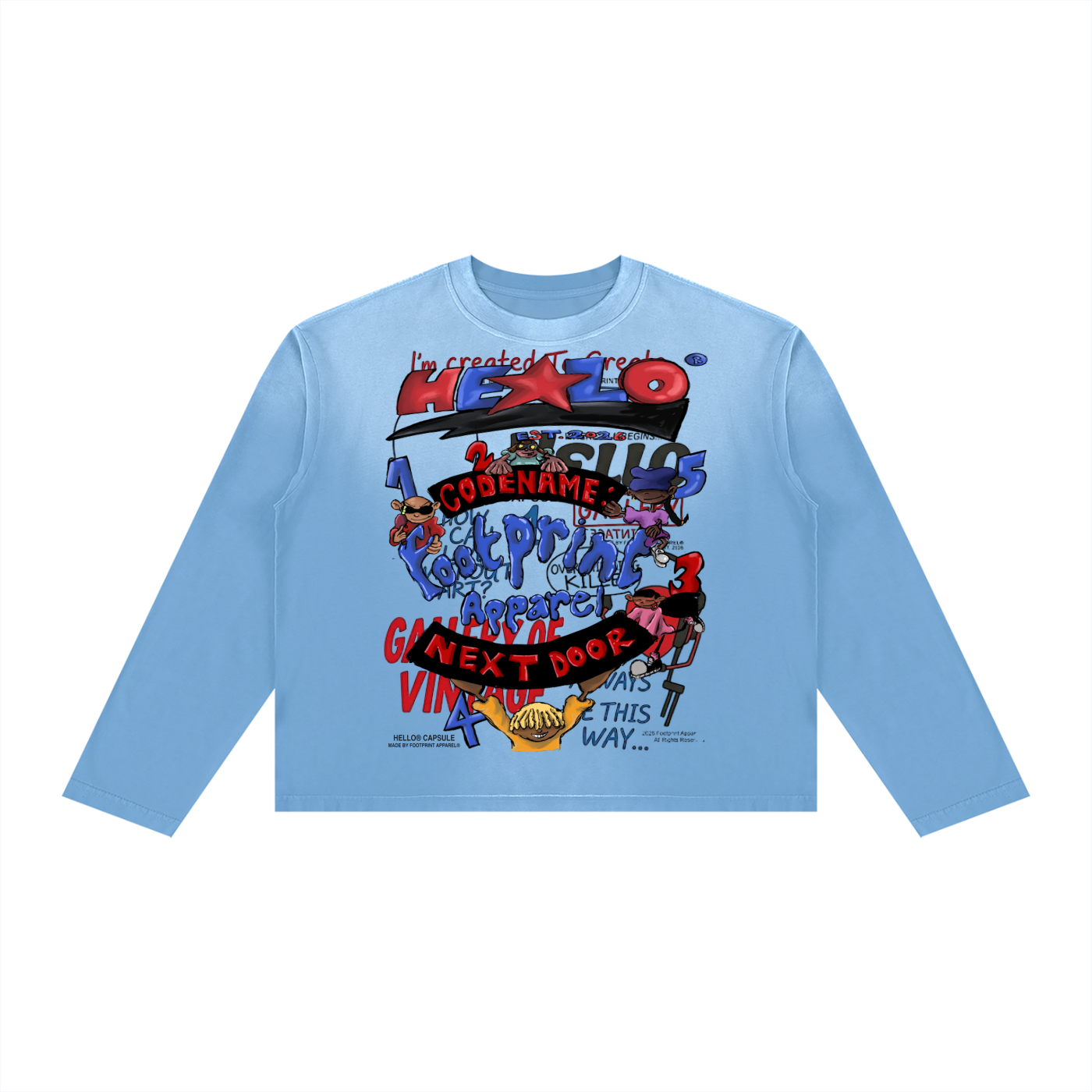 CODENAME® SERIES Long Sleeve - Footprint Apparel