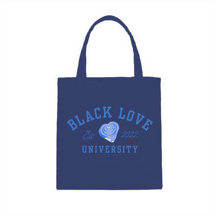 BLUE| "Love 101" Tote Bag